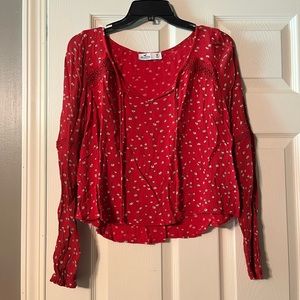 Hollister Cropped Blouse